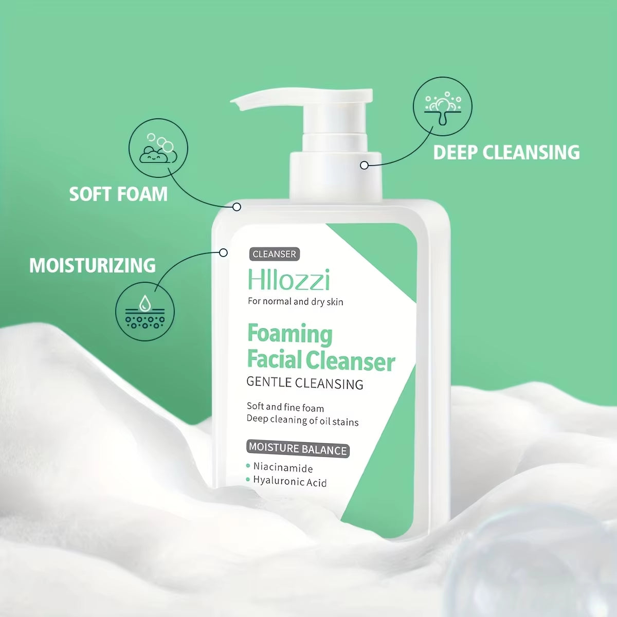 Nettoyant Visage à la Niacinamide – Éclat & Pureté Instantanés