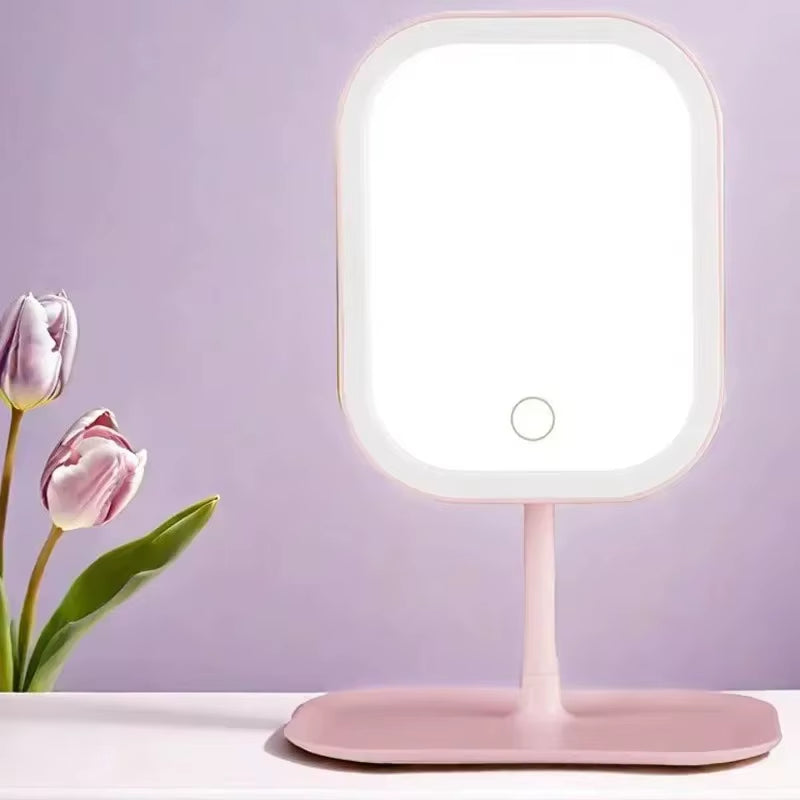 Miroir LED 3 Couleurs Rechargeable